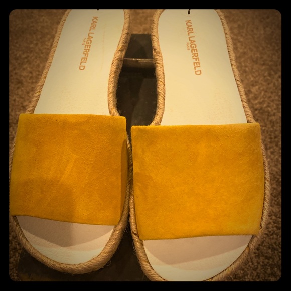 mustard yellow slides